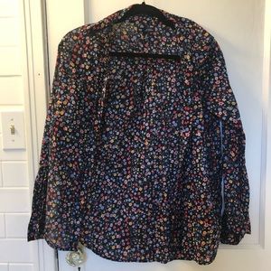 Gap Floral Button Down